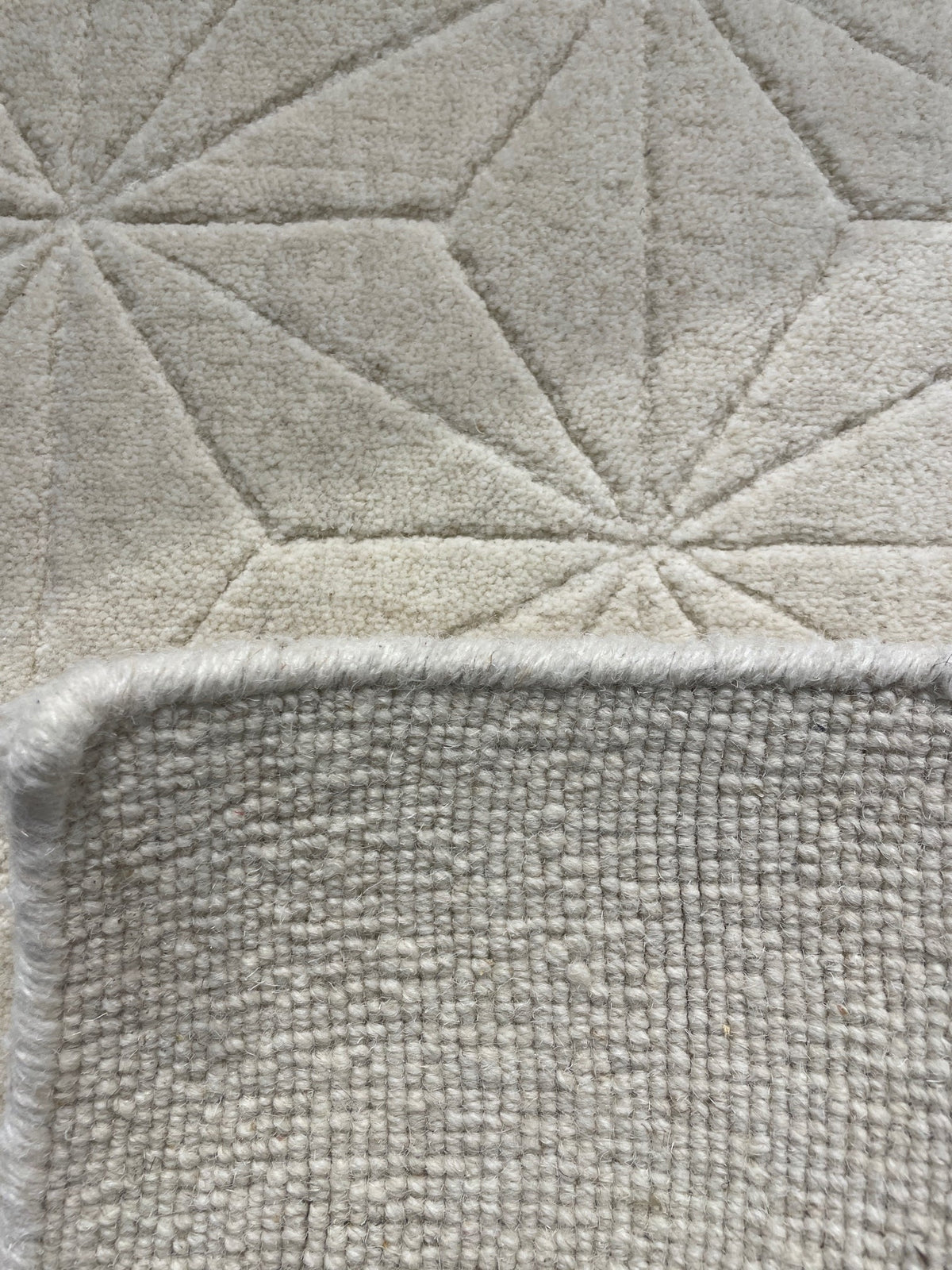 White Diamond Area Rug