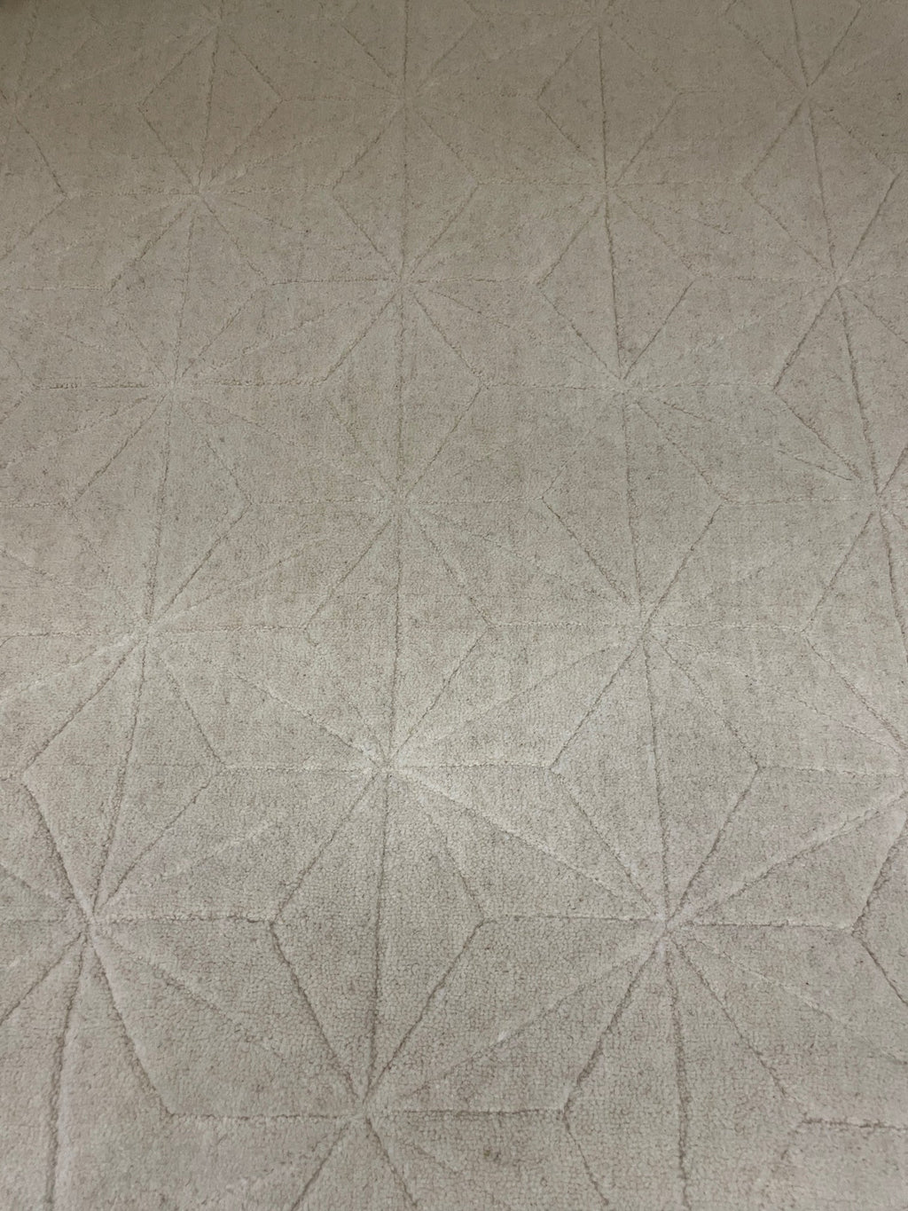 White Diamond Area Rug