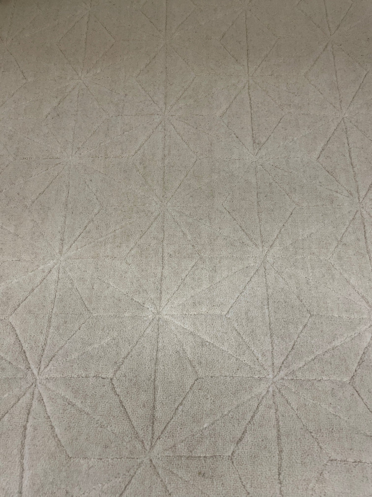 White Diamond Area Rug