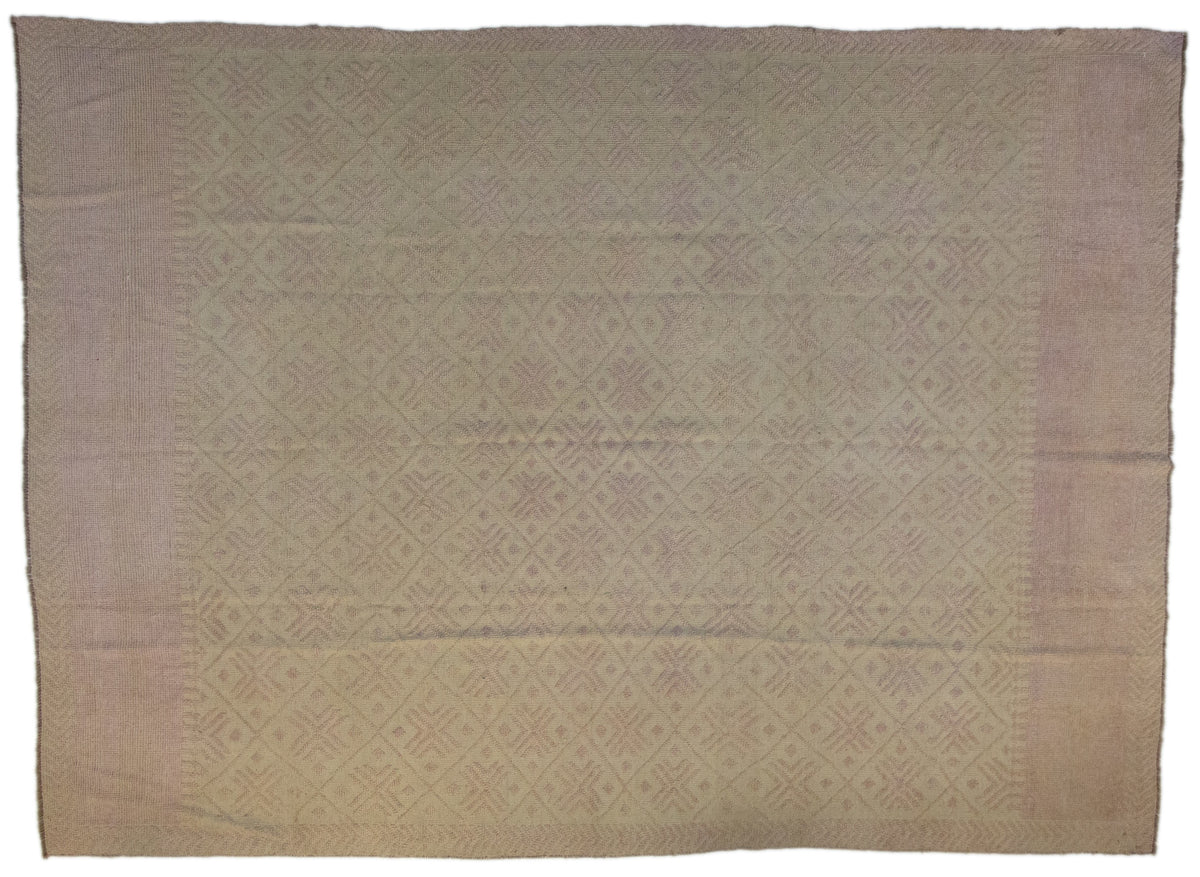 Moroccan Hand-Knotted Area Rug