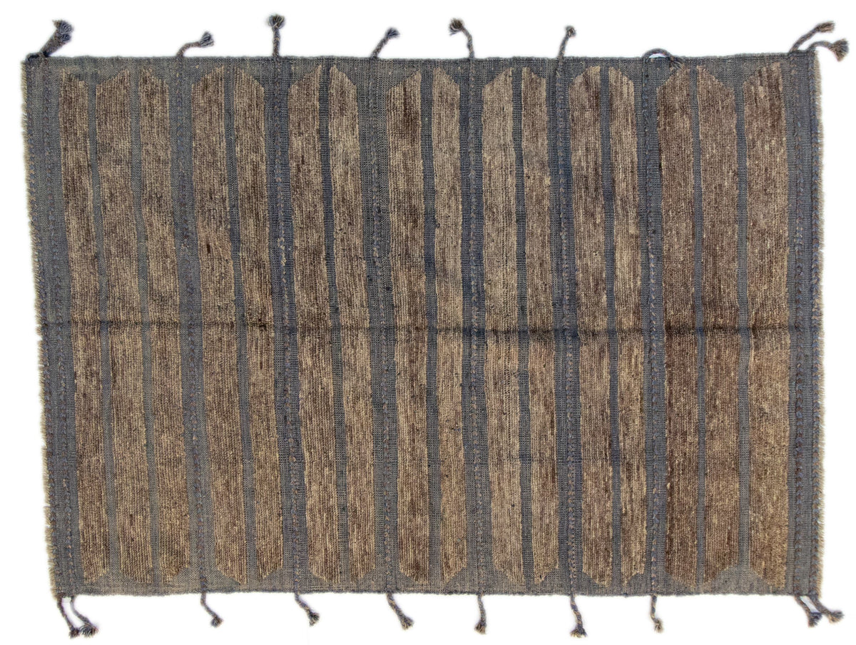 Moroccan Hand-Knotted Area Rug