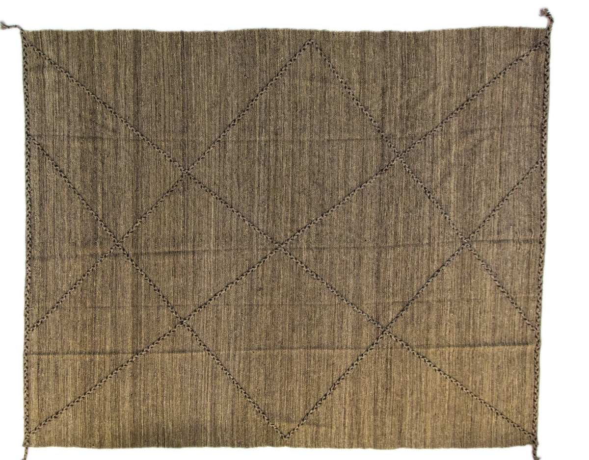 Moroccan Hand-Knotted Area Rug