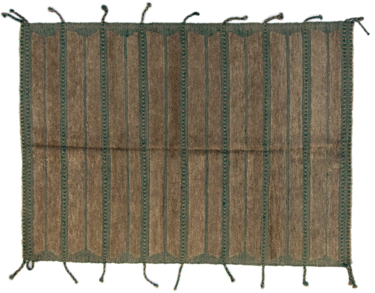 Moroccan Hand-Knotted Area Rug