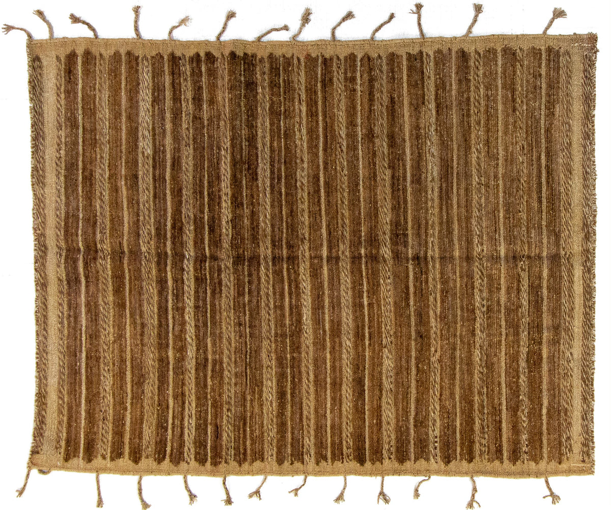 Moroccan Hand-Knotted Area Rug