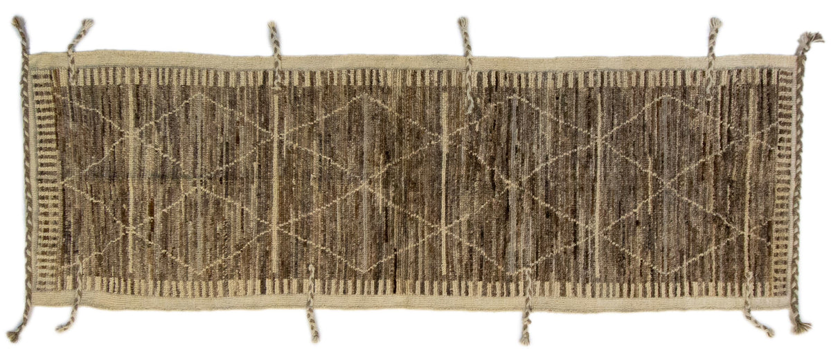 Moroccan Hand-Knotted Area Rug