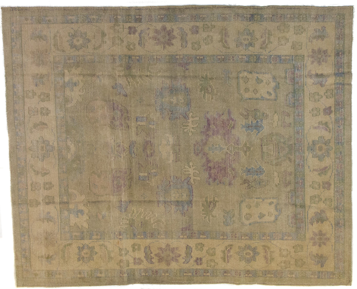 Moroccan Hand-Knotted Area Rug