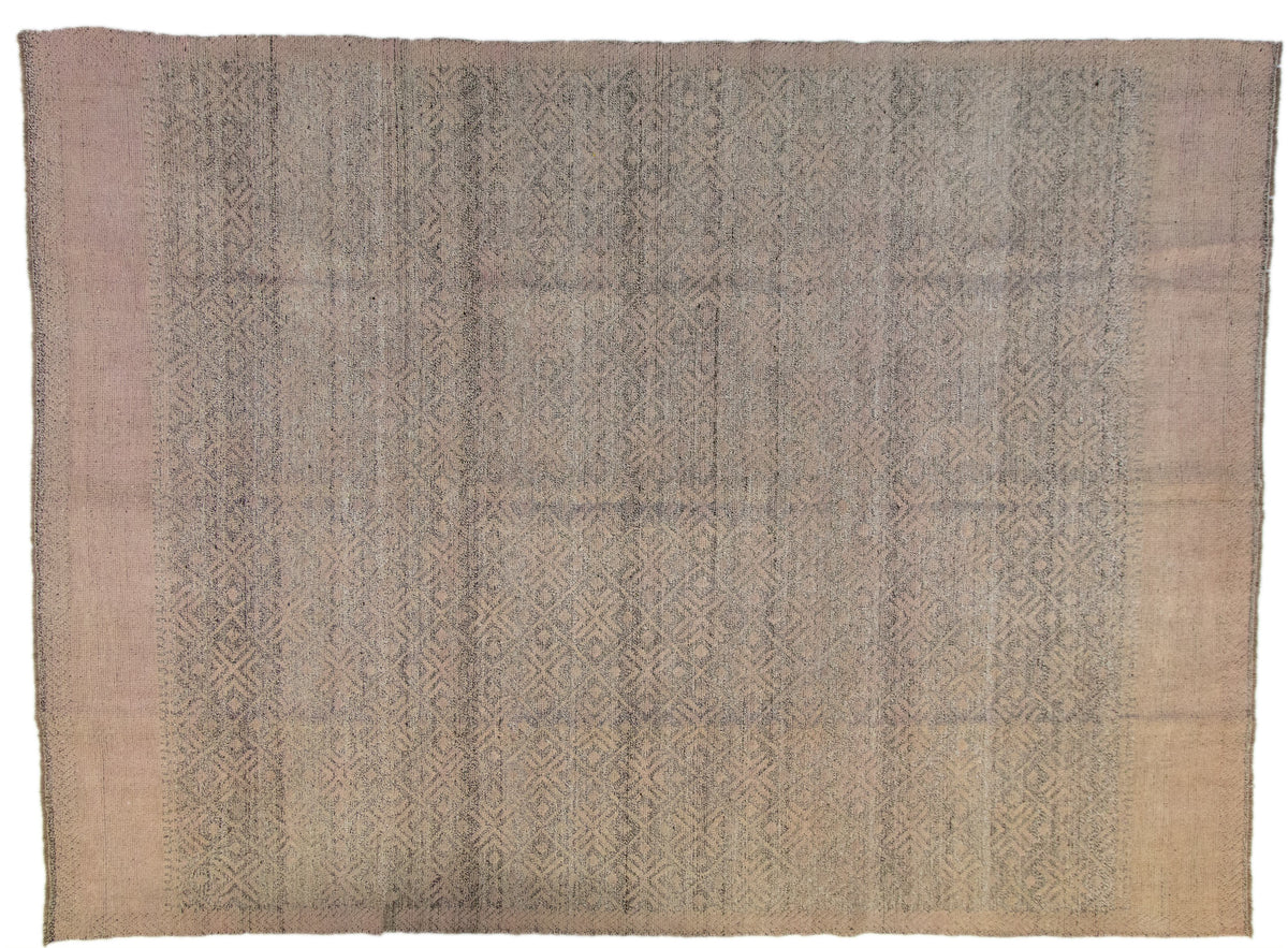 Moroccan Hand-Knotted Area Rug