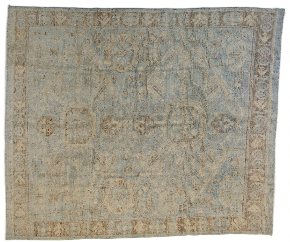 Moroccan Hand-Knotted Area Rug