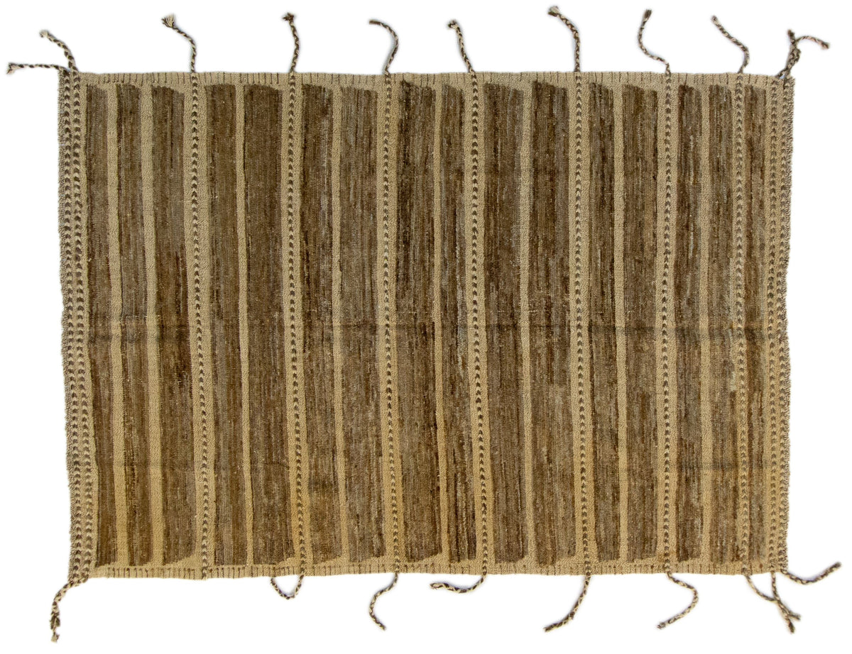 Moroccan Hand-Knotted Area Rug