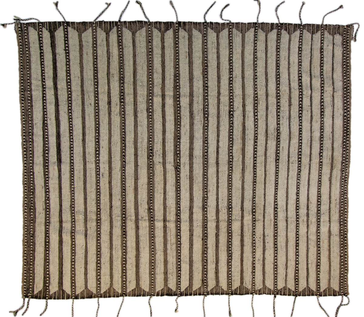 Moroccan Hand-Knotted Area Rug