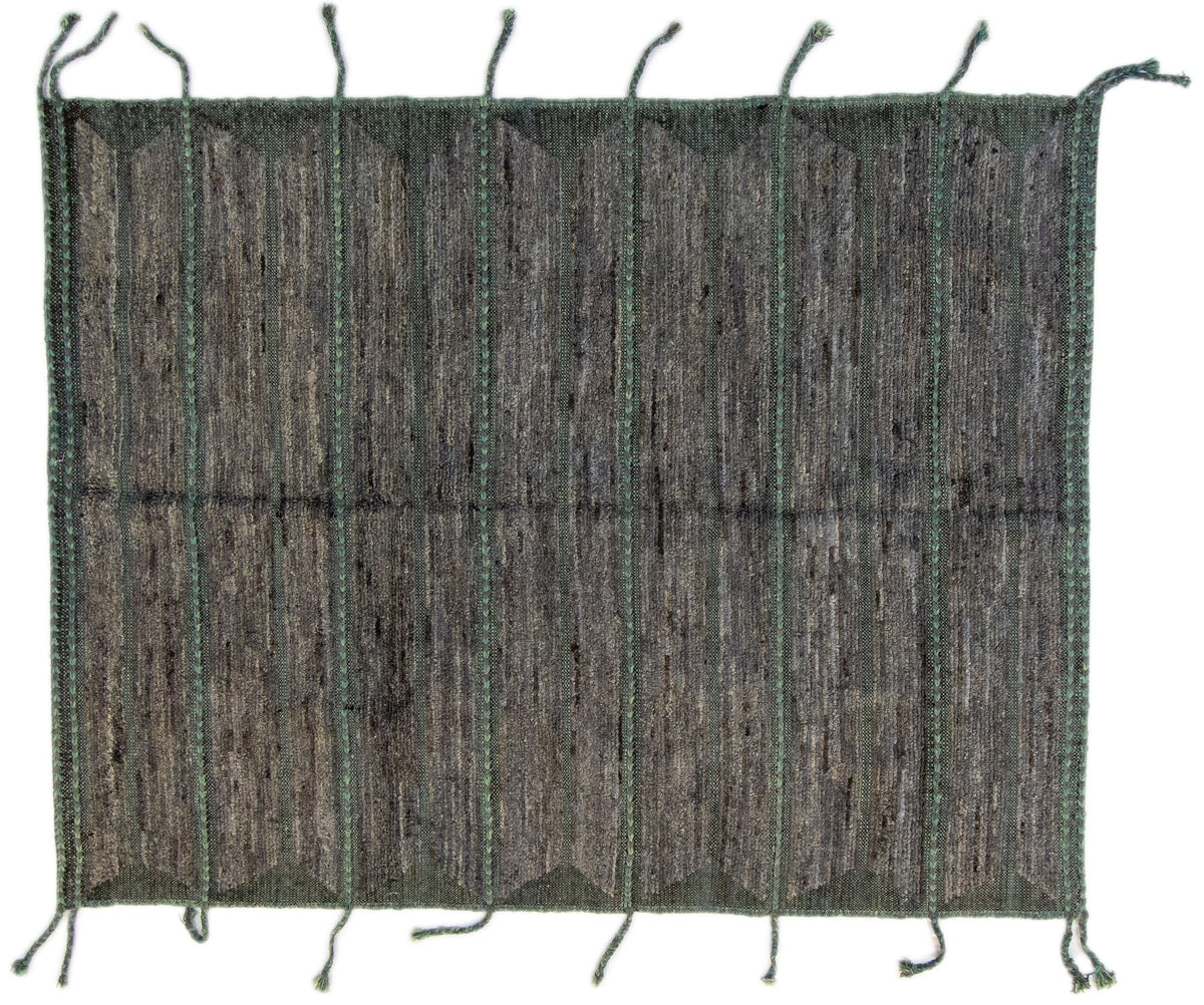 Moroccan Hand-Knotted Area Rug