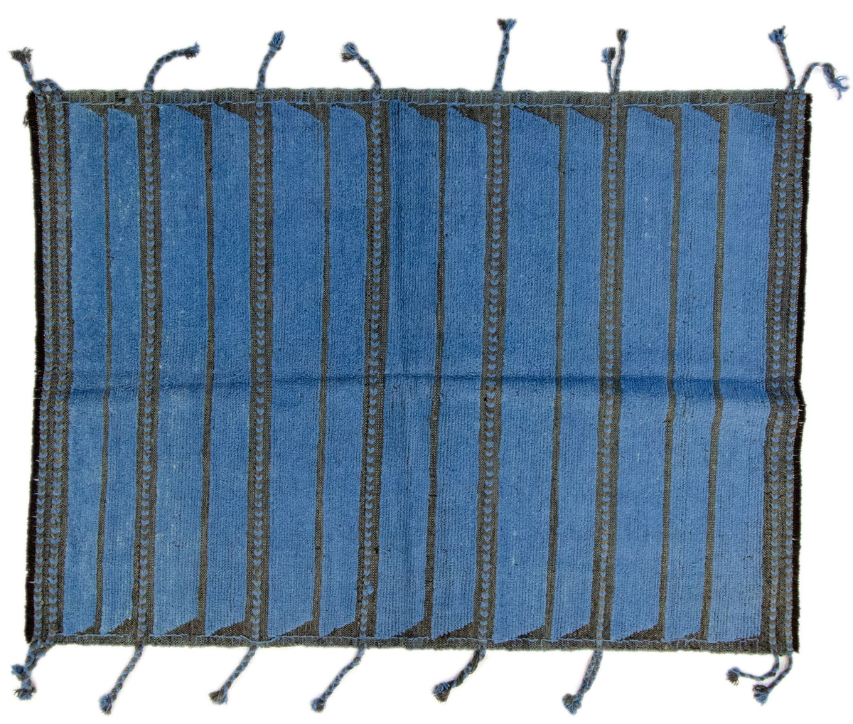 Moroccan Hand-Knotted Area Rug