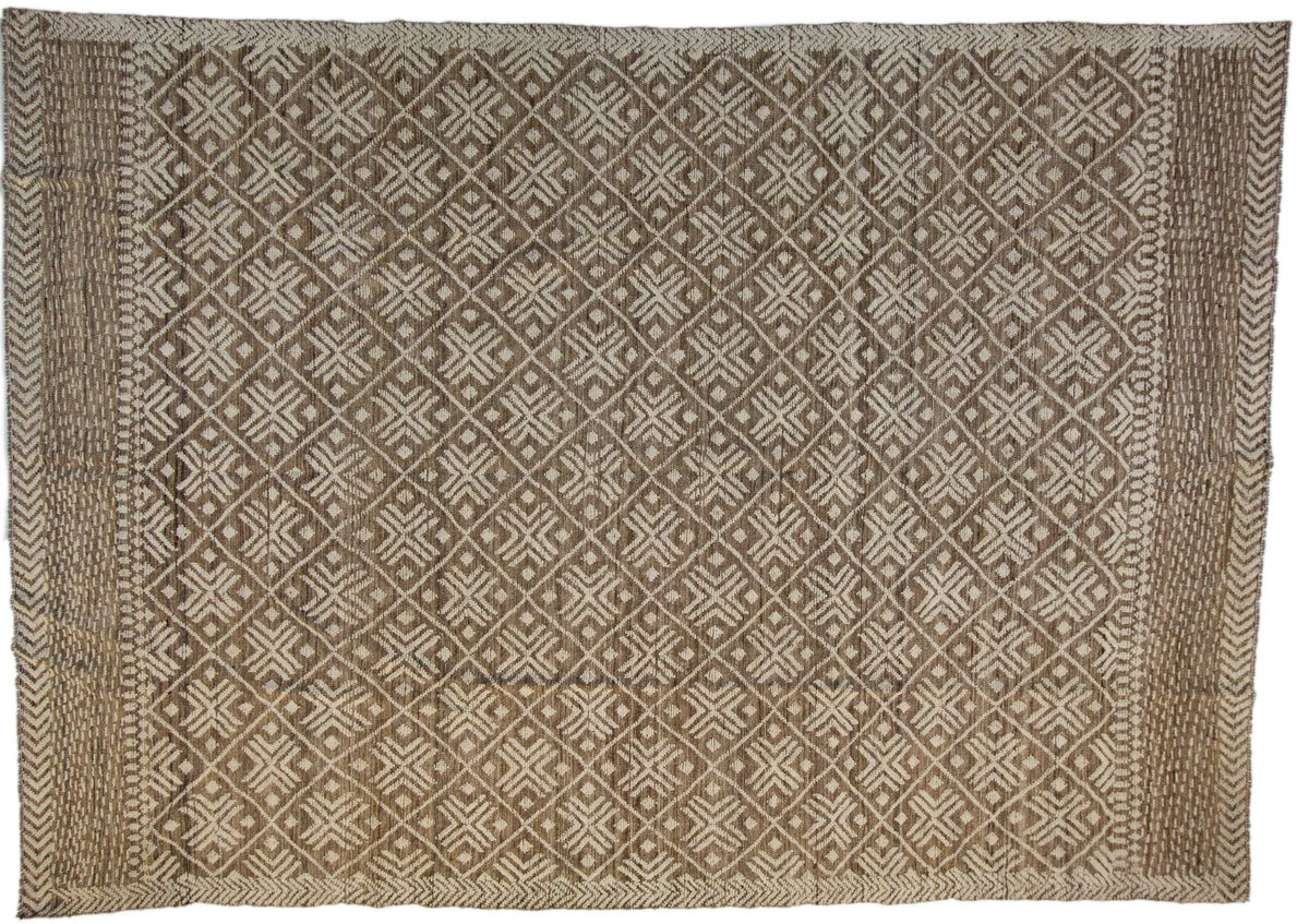 Moroccan Hand-Knotted Area Rug