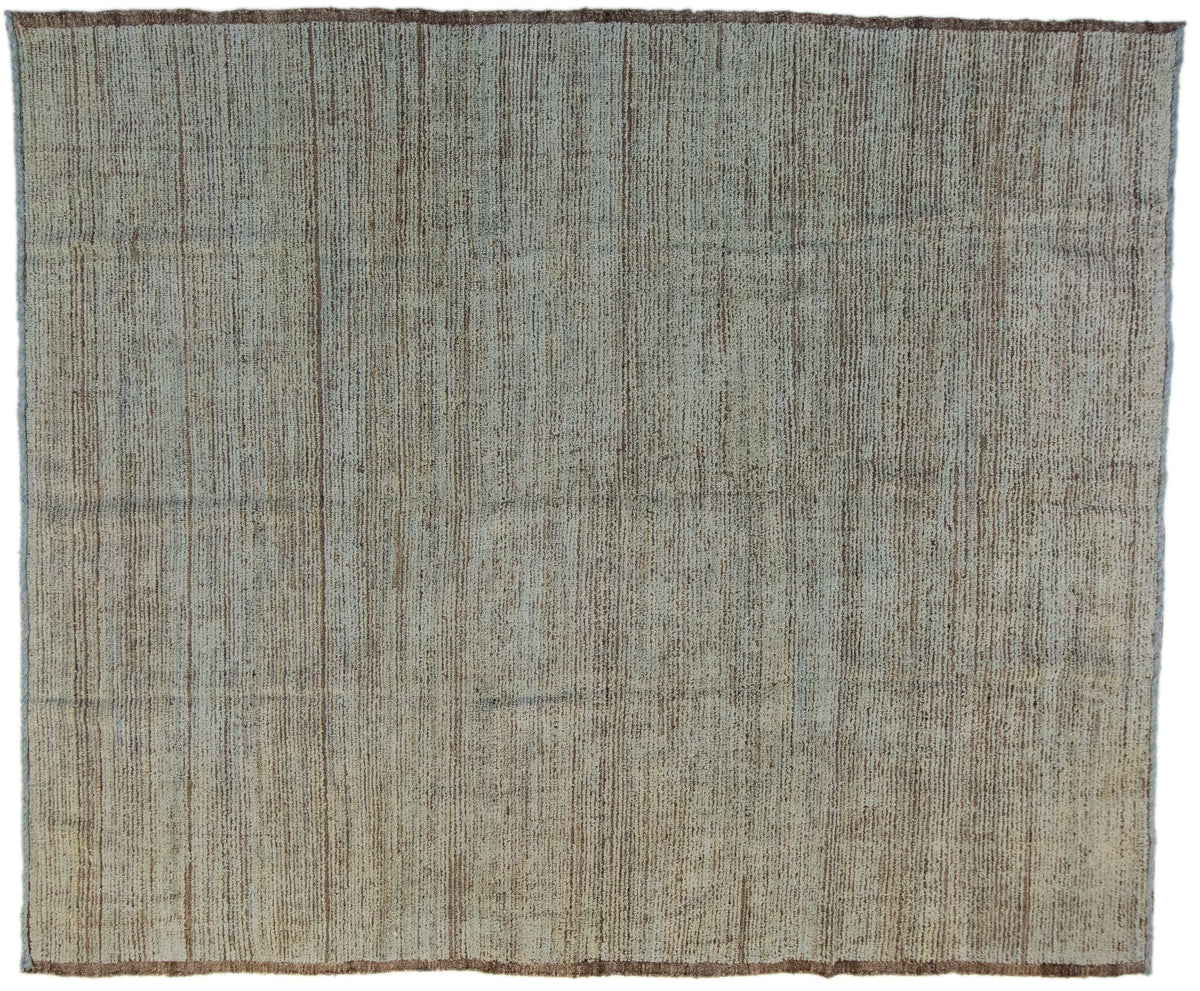 Moroccan Hand-Knotted Area Rug