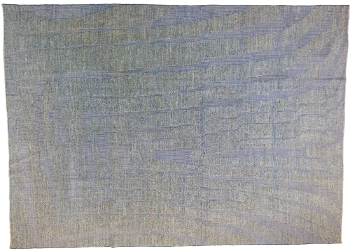 Moroccan Hand-Knotted Area Rug