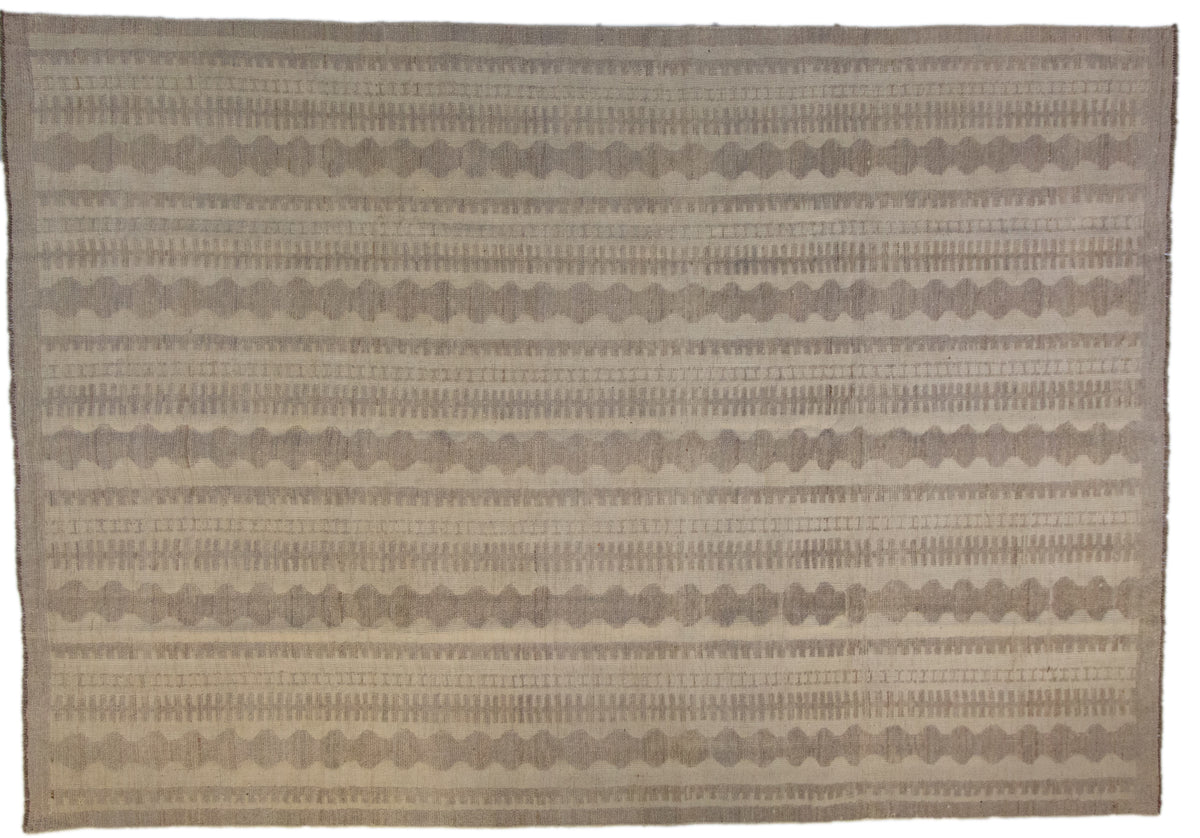 Moroccan Hand-Knotted Area Rug