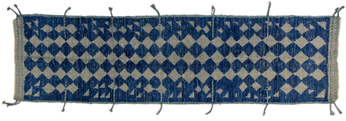 Moroccan Hand-Knotted Area Rug