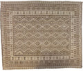 Natural Killim Hand-Knotted Area Rug